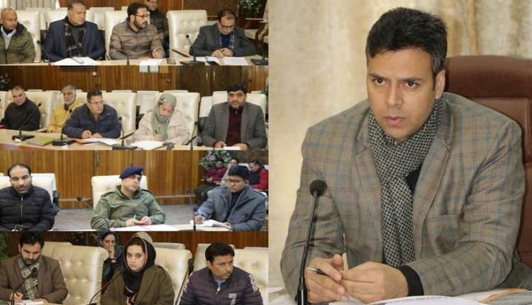 DC Srinagar chairs NCORD meeting on Prevention of Drug Abuse & Narcotics Trade