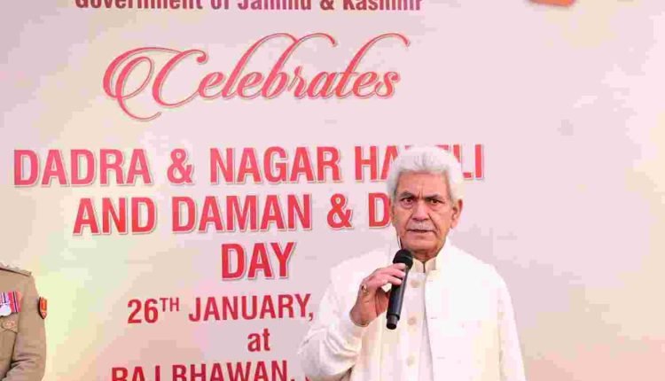 J&K Raj Bhawan celebrates Dadra and Nagar Haveli & Daman and Diu UT Day