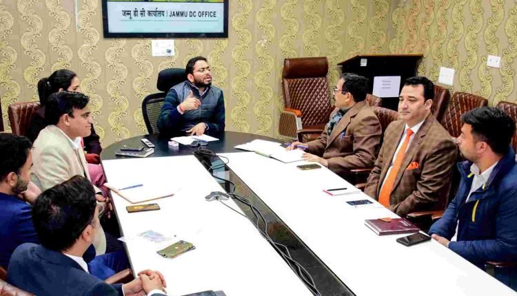 DDC Jammu solicits cooperation of NGOs for improving education sector 