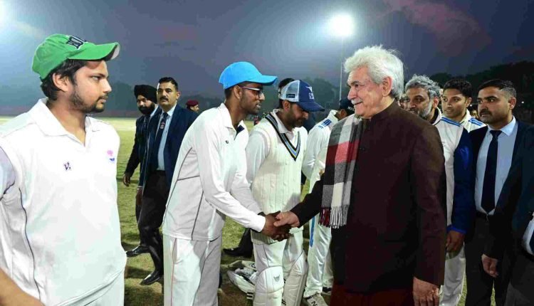 Integration of sports in education is the first step towards building a better world: LG Sinha