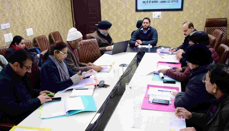 DC Jammu calls for promotion of Jan Aushadhi Kendras on mission mode