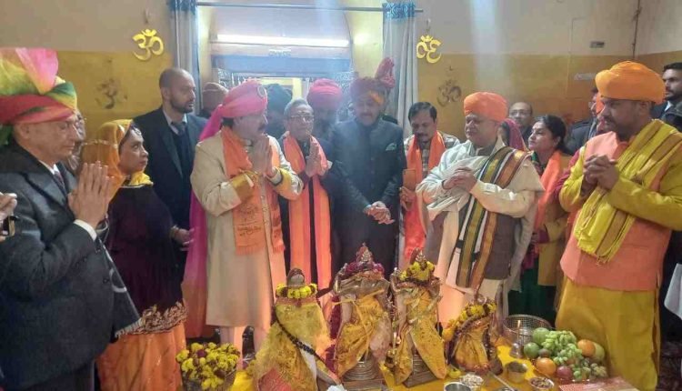 Three-day Grand Celebration concludes successfully at Shri Raghunathji Temple