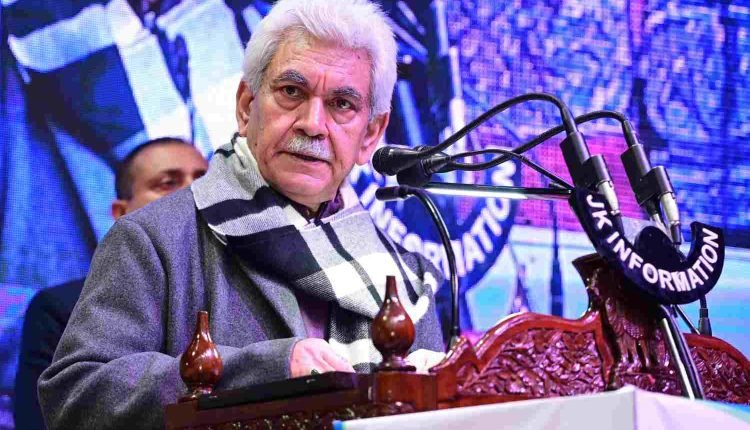 Lt Governor Shri Manoj Sinha Praises Hon'ble FM Smt Nirmala Sitharaman's Interim Budget, Highlights Transformative Vision