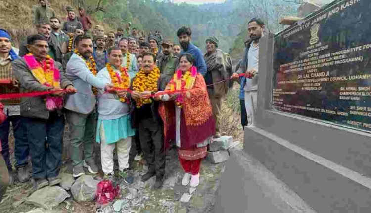 DDC Chairperson concludes three-day tour to Block Chenani, Basantgarh