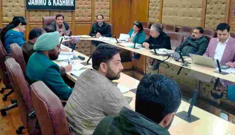 Dr Piyush Singla reviews working of School Education Department