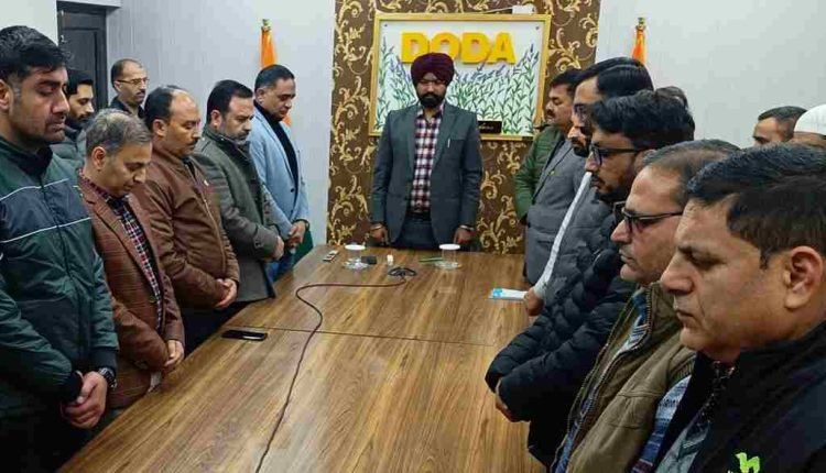 2 Minute silence observed on Martyrs’ Day at Doda