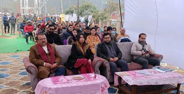 Yasha Mudgal joins Viksit Bharat Sankalp Yatra at Bari Brahmana, Samba