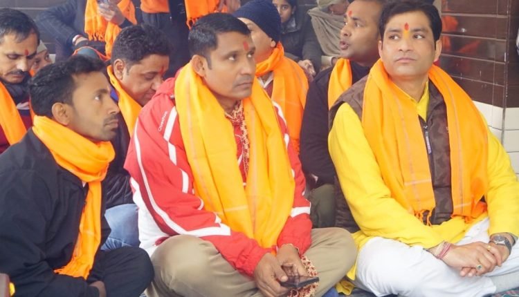 Shree Ram Lalla Pran Pratishtha Celebration in Jammu: Narottam Sharma Leads Grand Event