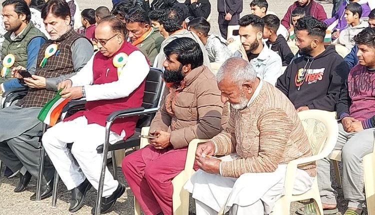 Rakesh Kumar Koul Leads Republic Day Celebrations: JK NPF's Vision for Jammu and Kashmir's Future Unveiled