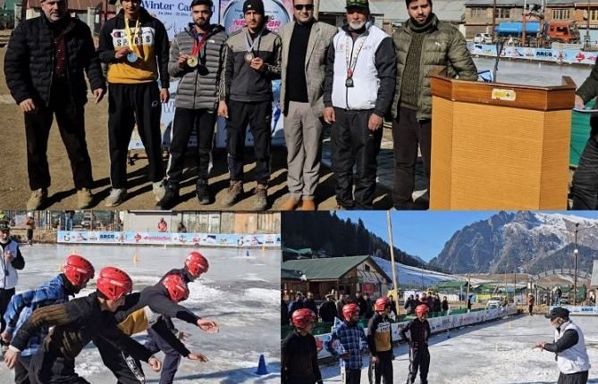 First ever Ice Skating camp concludes at Sonamarg