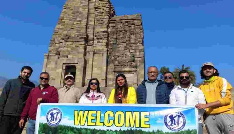 Tawi Trekkers J&K Leads Senior Members on a Day-Long Trek to the Ruined Krimchi Fort and Temples