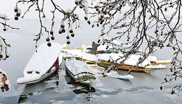 Extreme Cold in Jammu and Kashmir: Night Temperatures Drop, Dal Lake Exhibits Icy Splendor
