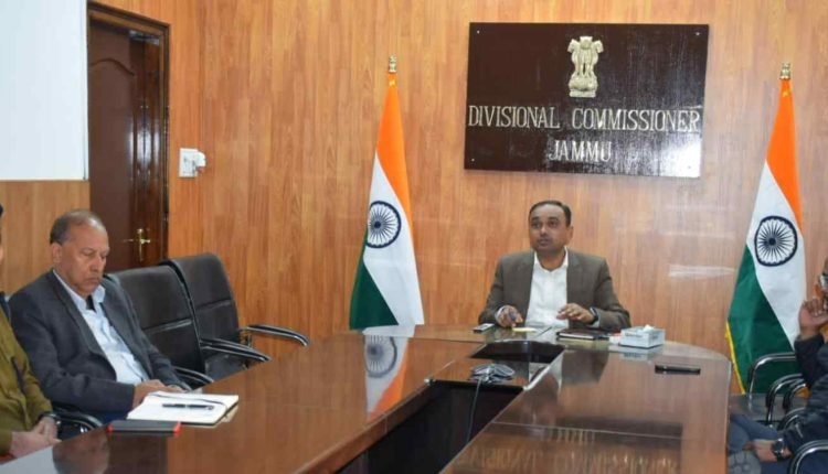 Div Com Jammu and ADGP discuss measures for smooth traffic movement on Dalwas-Ramban stretch of National Highway