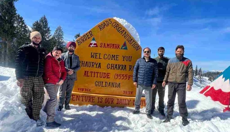 Advisor Bhatnagar visits Bhaderwah, inspects works ongoing developmental projects