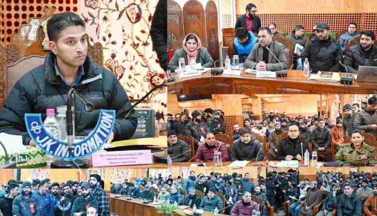 Secretary Revenue chairs Public Darbar at Shopian