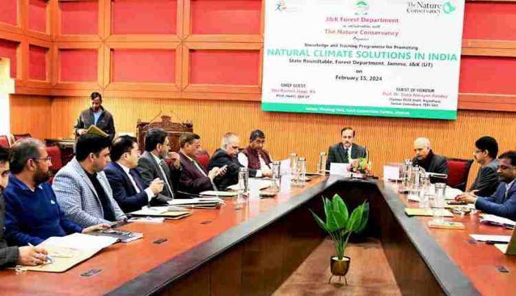 Forest Department hosts One Day Round Table Conference on Natural Climate Solutions