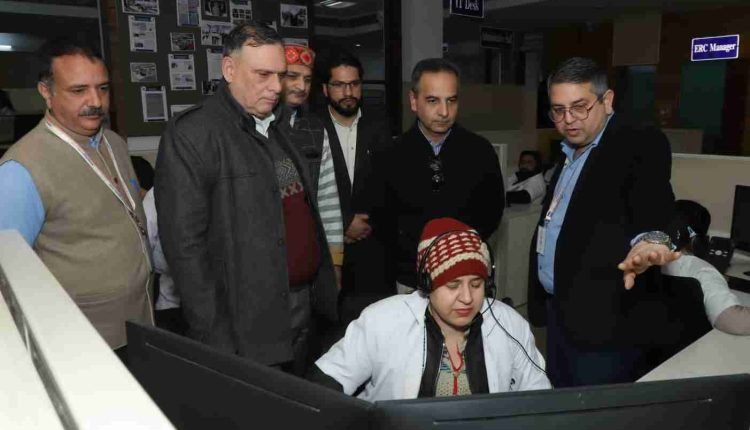 NHM Mission Director visits 108 Emergency Response Center