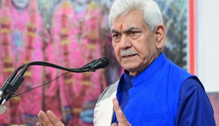 Lt Governor pays obeisance at Shri Martand Surya Temple, Paloura, Jammu