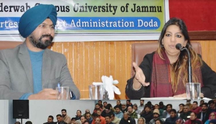 Yasha Mudgal presides public outreach programme at Bhaderwah