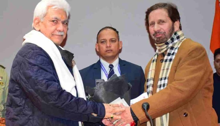 Backward Welfare Department to be established in J&K like other states in the country: LG