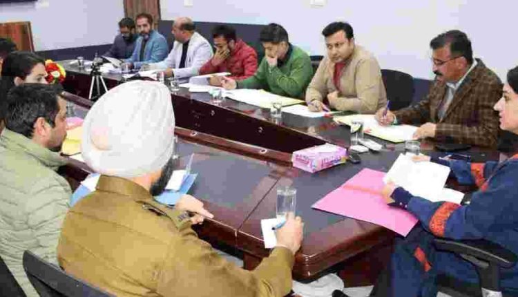 District-level standing committee meeting held at Udhampur