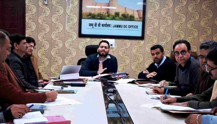 DM reviews progress of canal desilting works in Jammu District