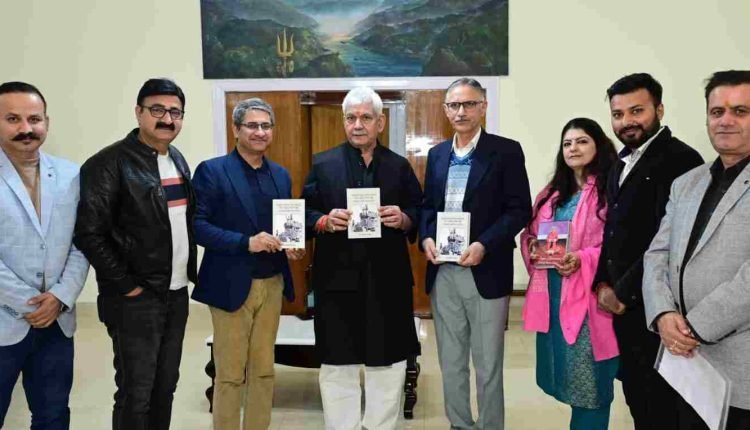 Lt Governor releases Dr Ramesh Tamiri's book "Pakistan Invasion on J&K"