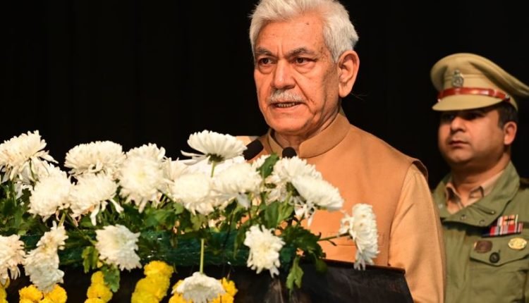 Lt Governor inaugurates 'New J&K-New Hope' Cultural Festival in Jammu