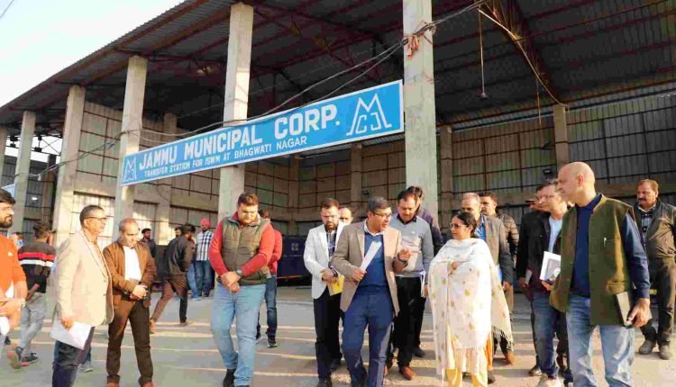 Commissioner Secretary tours Jammu city; reviews working of H&UDD agencies, inspects assets 