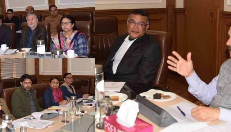 Advisor Bhatnagar reviews performance of Animal/Sheep Husbandry, Fisheries, Dairy sectors across J&K