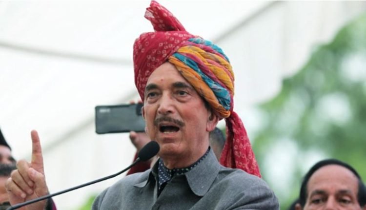 Ghulam Nabi Azad Criticizes Article 370 Revocation, Pledges Land and Job Protection Laws for Jammu and Kashmir