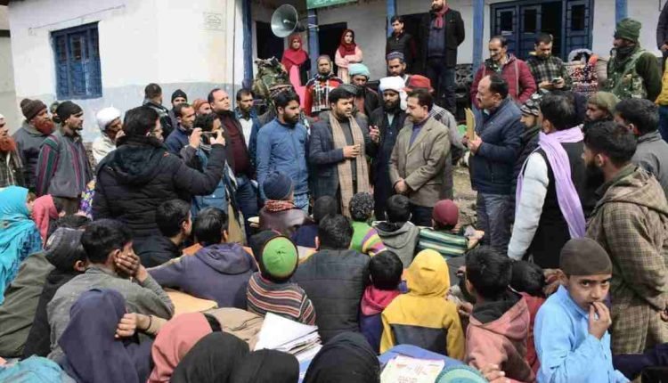 1500 Gujjar-Bakarwal Out of School Students Enrolled in Govt Schools in Kishtwar under "Back 2 School" initiative