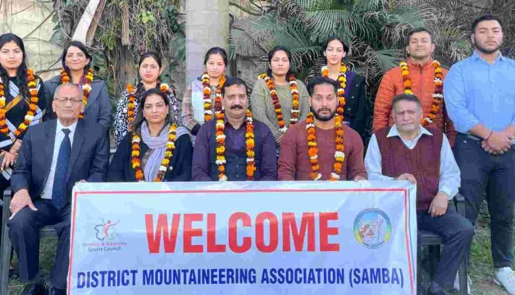 Shobha Rajput Elected President: District Mountaineering Association, Samba Makes Historic Strides in Women Empowerment