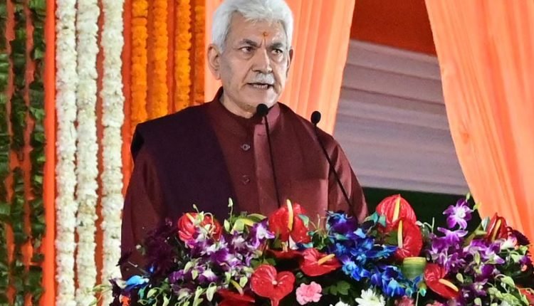 Lt Governor Shri Manoj Sinha Expresses Gratitude to Jammu Kashmir Residents for Warm Welcome to PM Modi