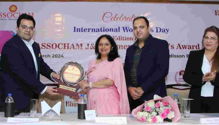 ASSOCHAM honors Women Achievers in 4th Edition of ASSOCHAM J&K Women Achiever’s Award-2024