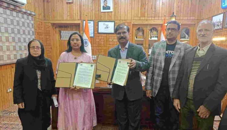 NIT Srinagar inks MoU with NITTTR), Chennai to enhance technical education, research collaborations