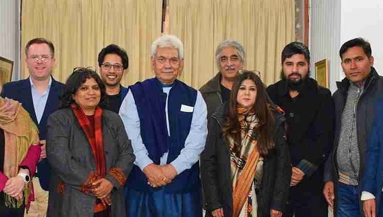 Senior Professors and Directors from Leading Institutions Applaud Progressive Reforms in J&K During Meeting with Lt Governor