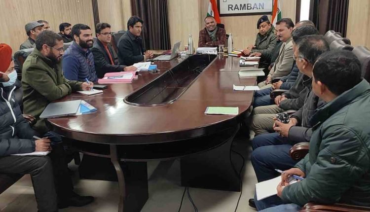 Lok Sabha Election 2024: CEO reviews preparedness in Ramban district