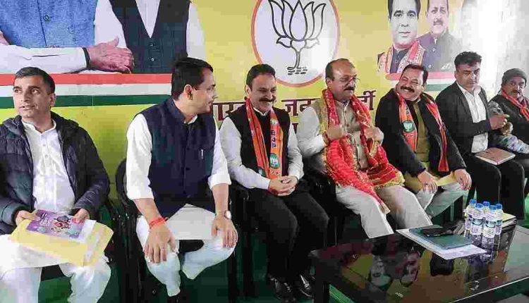 Modi govt brought peace, prosperity to J&K, fulfilled all promises: Ashish Sood