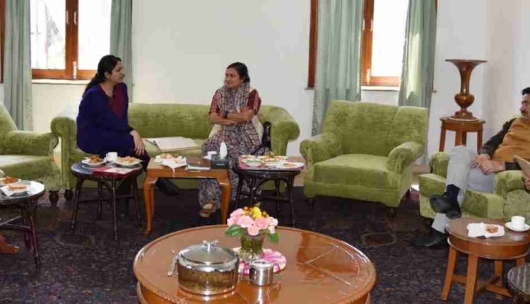 Dr. Rashmi Singh reviews progress of upgradation works at Tara Niwas in Udhampur