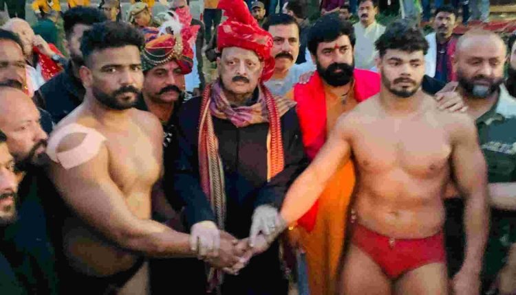 Kaka emerges champion in Gharota wrestling contest