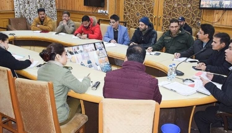 Div Com Kashmir reviews arrangements for celebration of Maha Shivratri