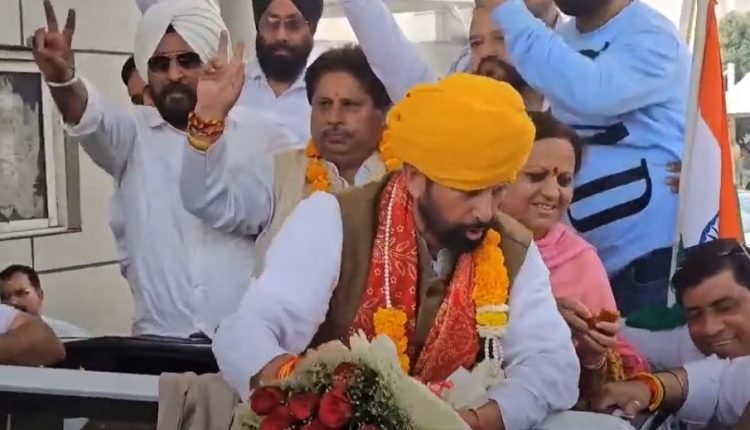 Congress Cadre's Jubilant Welcome: Lal Singh's Re-emergence Injects Momentum into Jammu's Political Landscape