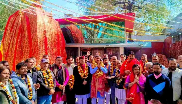 Jugal tours Katra SMVD Constituency, addressed Party Workers 