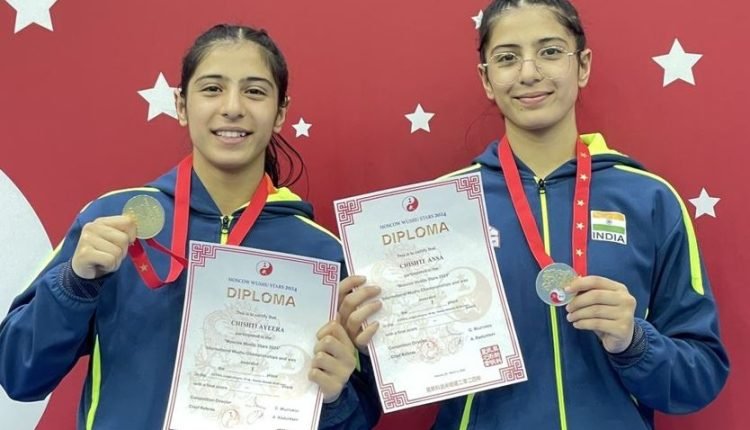 Wushu Sisters Ayeera, Ansa clinch Gold Medal at Russian Moscow Stars Wushu International Championship