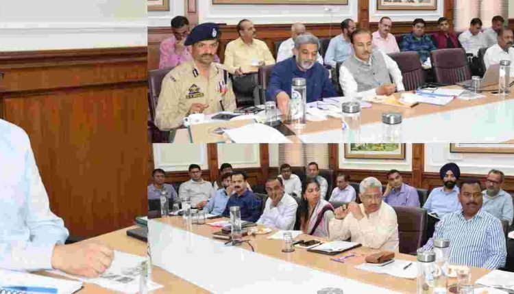 CS reviews admin's readiness for smooth conduct of SANJY 2024