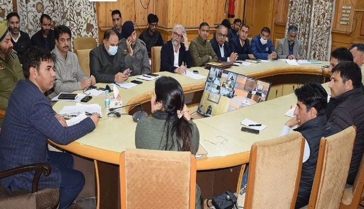 Div Com reviews arrangements for Shri Amarnath Ji Yatra-2024