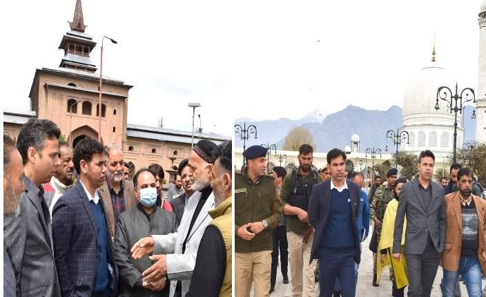 Div Com Kashmir reviews arrangements for Eid ul Fitr, Baisakhi, Navratra & other religious occasions