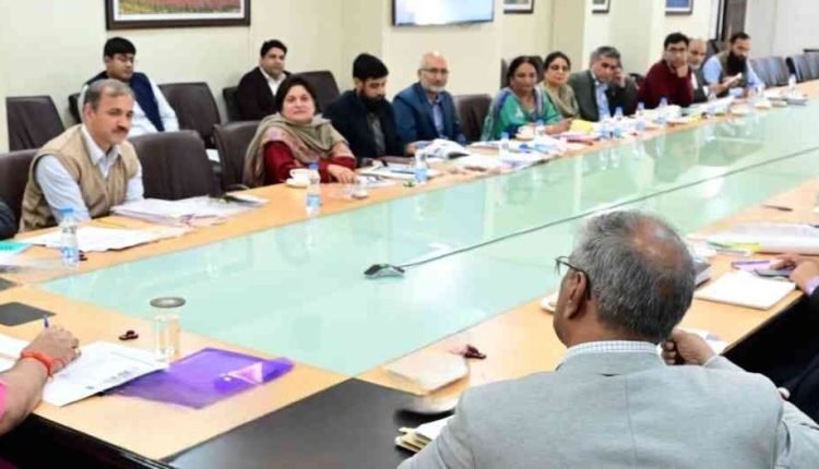 Lt Governor reviews functioning of Cooperative Department