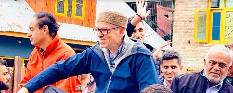 Omar Abdullah leads extensive campaign trail in Beerwah